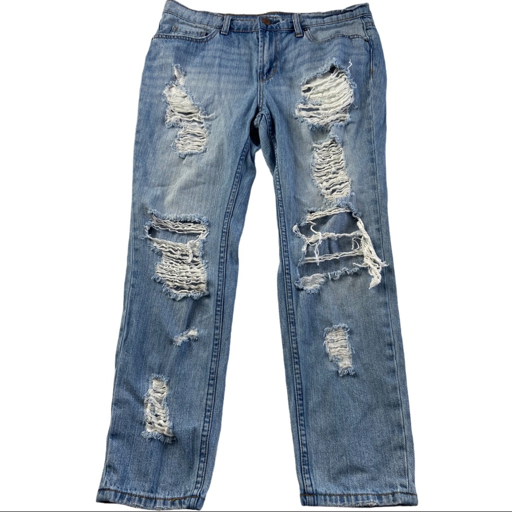 Urban Outfitters BDG Distressed Ripped Slim Boyfriend Jeans